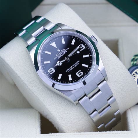 rolex explorer thickness|rolex 36mm explorer 2022.